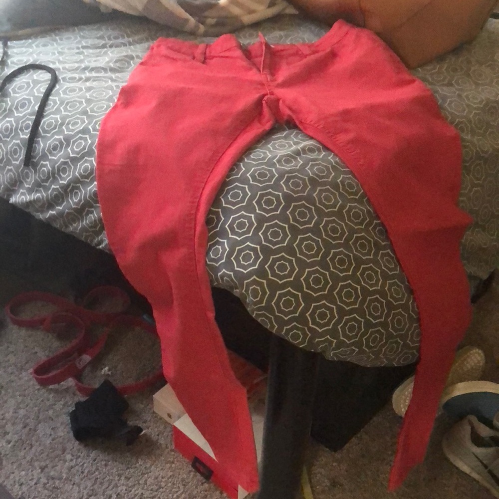 RED JEGGINGS